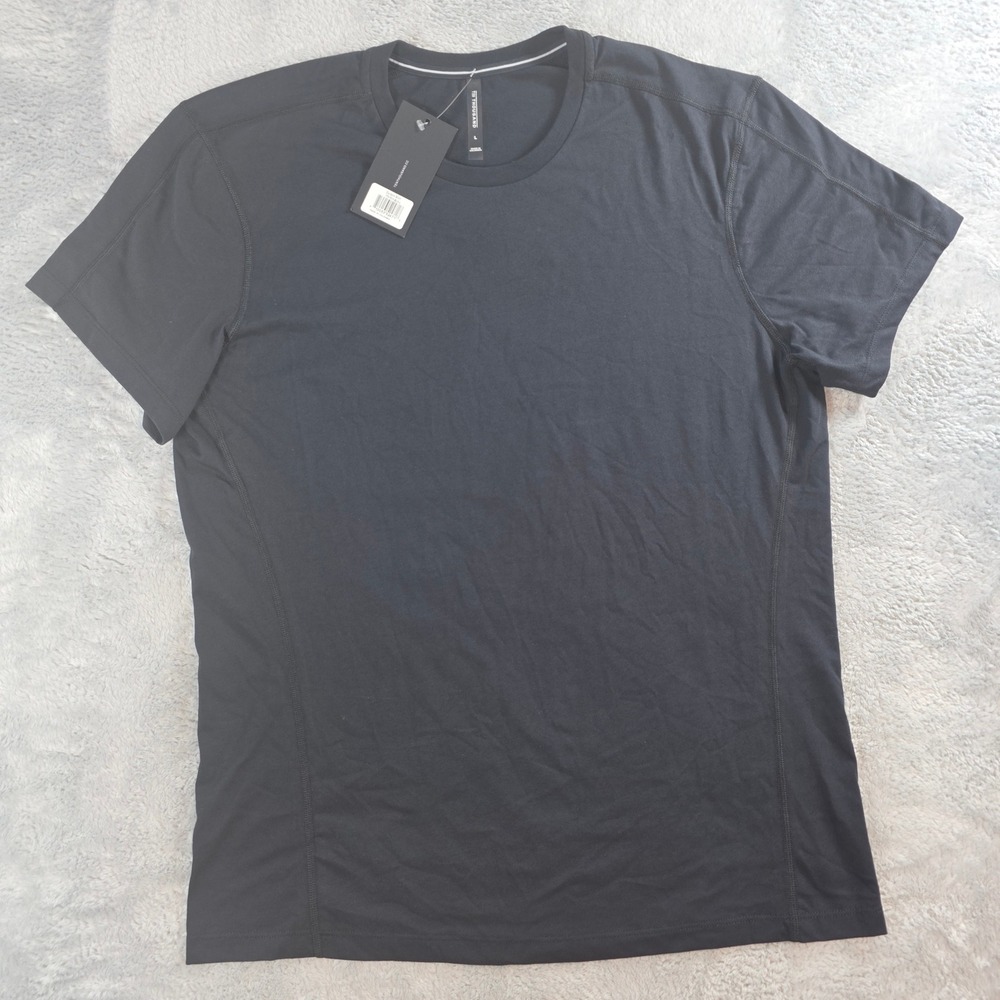 Ten Thousand Mens Large Black Durable Shirt Performance Jersey Tee